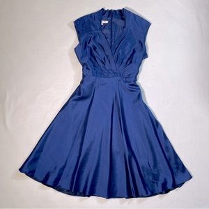 Evan Picone shimmering Blue Dress size 10